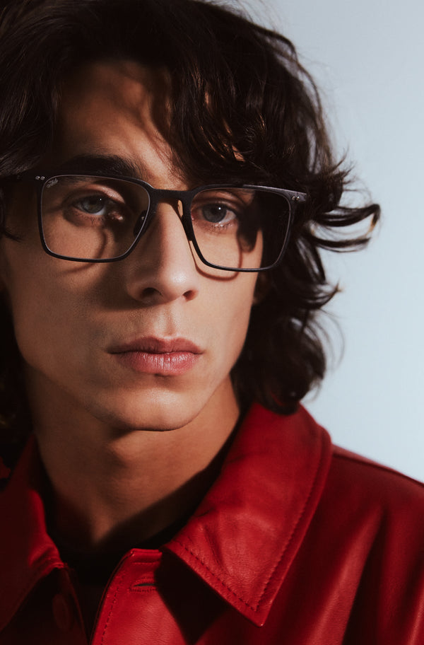 Achilles Optical / Matte Black Aluminium & Blue - Light Lens - Shade Files